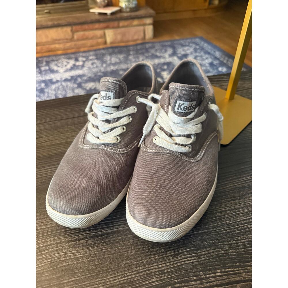 Keds Champion Original Grey Canvas Sneaker Sz. M10.5